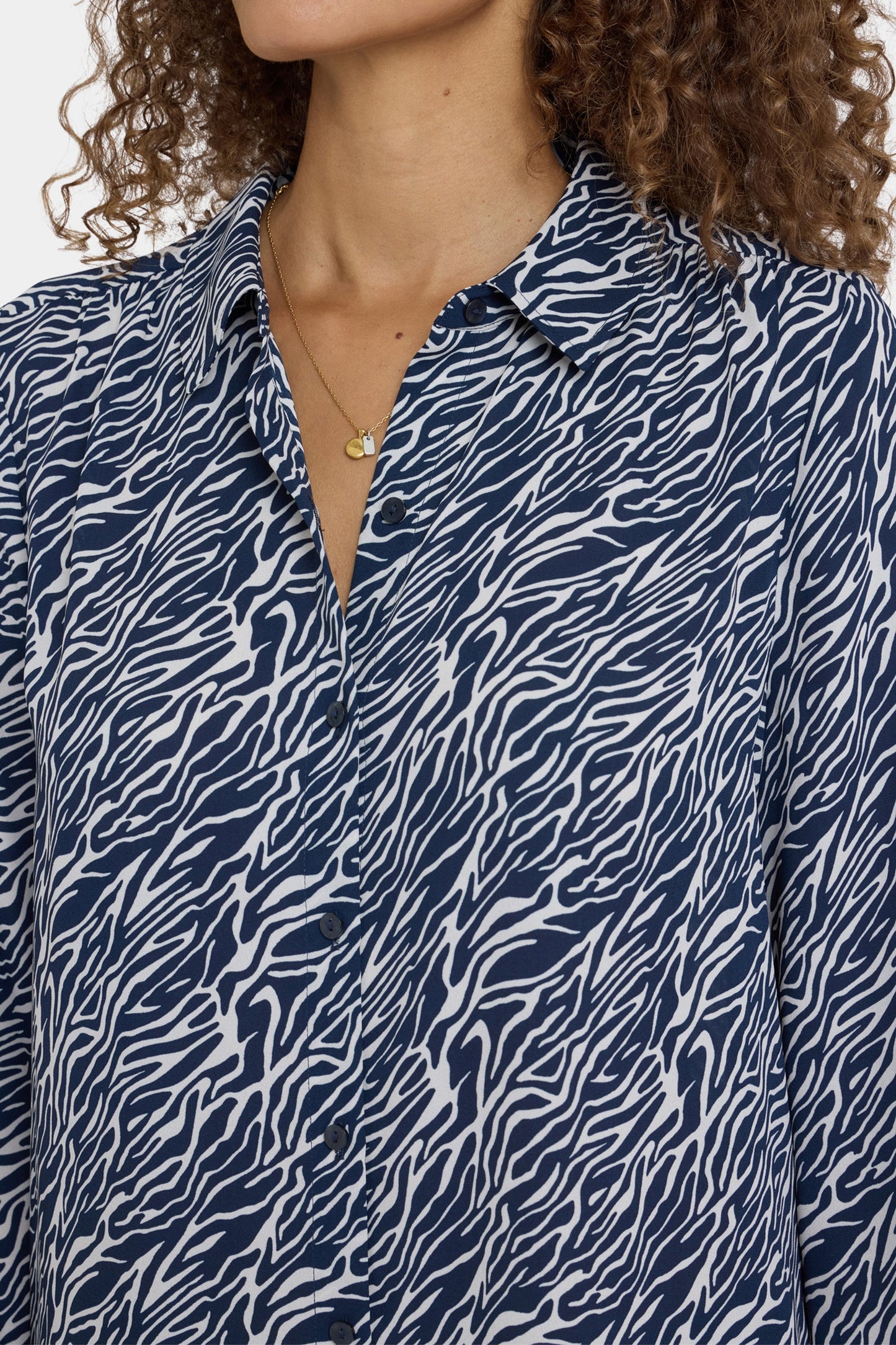Modern Blouse - Vintage Zebra