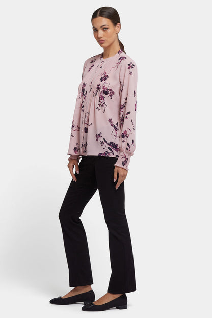 Pleated Peasant Blouse - Petit Palais