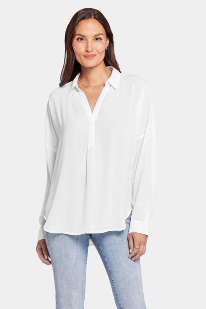 Becky Blouse - Optic White