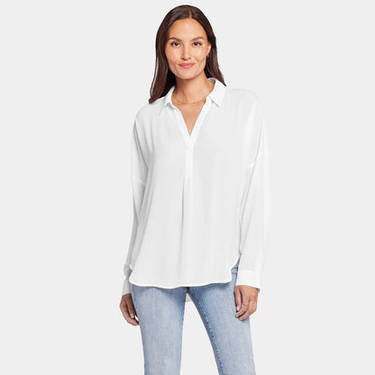 Becky Blouse - Optic White