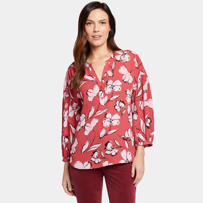 Paulina Peasant Blouse - Bountiful