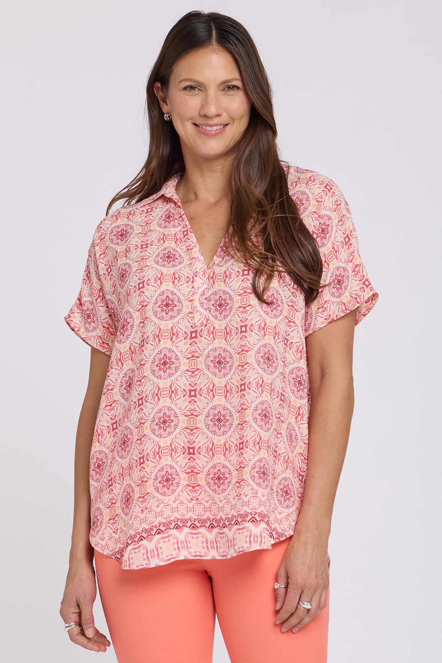 Becky Short Sleeved Blouse - The Paloma