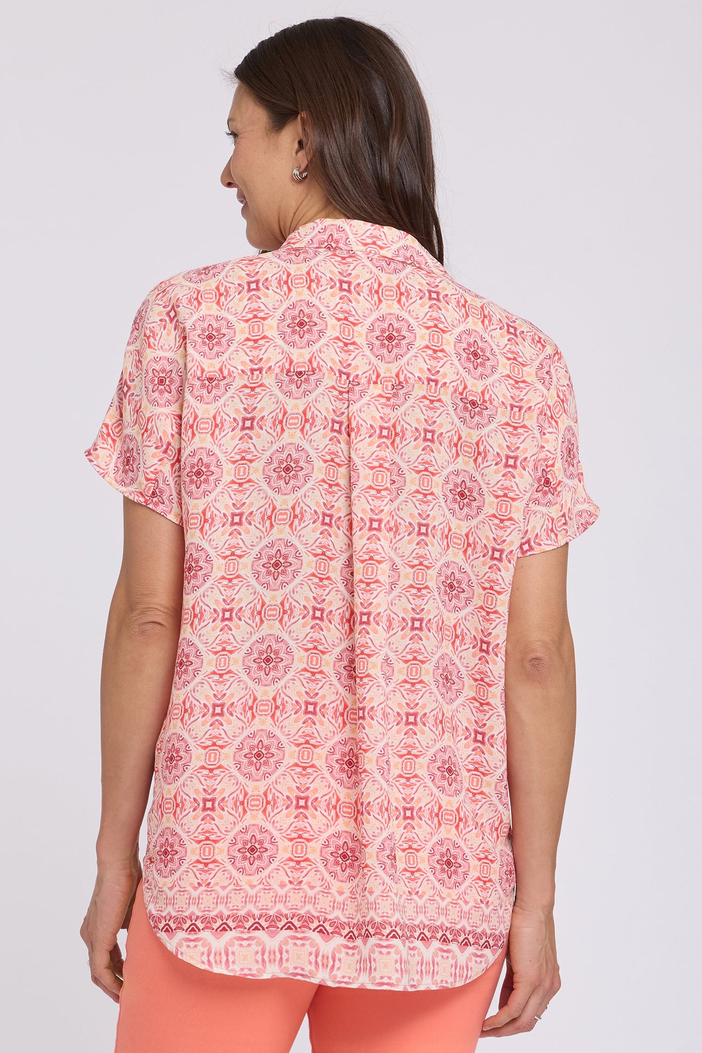 Becky Short Sleeved Blouse - The Paloma