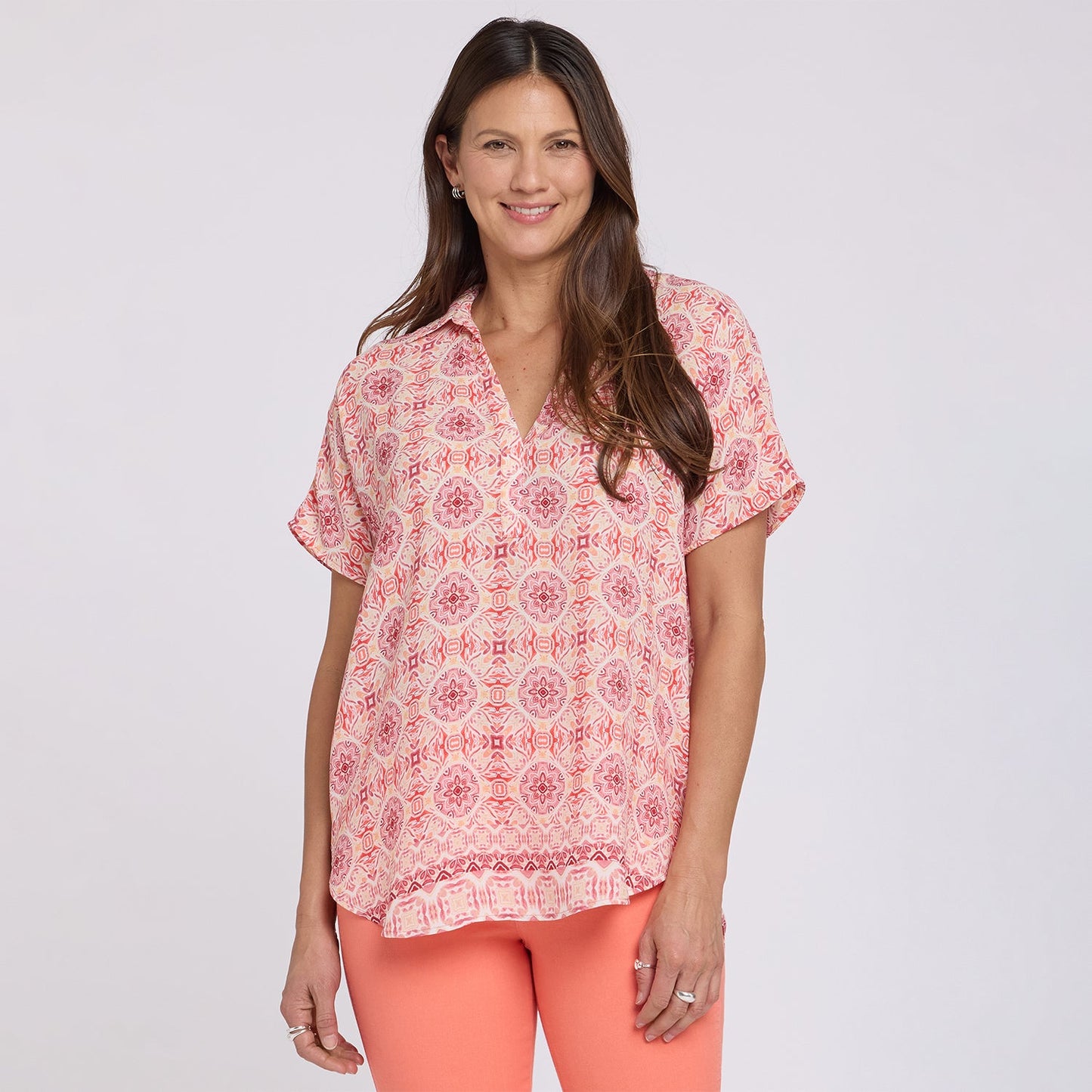 Becky Short Sleeved Blouse - The Paloma