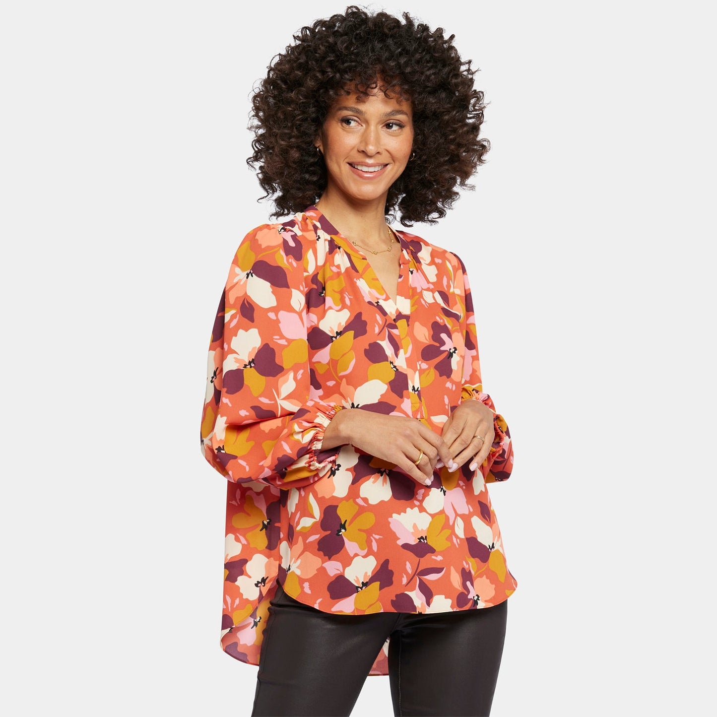 Puff Sleeve Popover Top - Gingervale