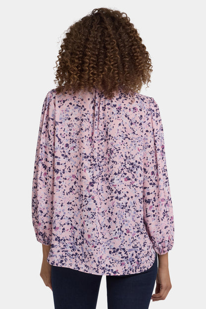Puff Sleeved Popover Top - Parc Monceau