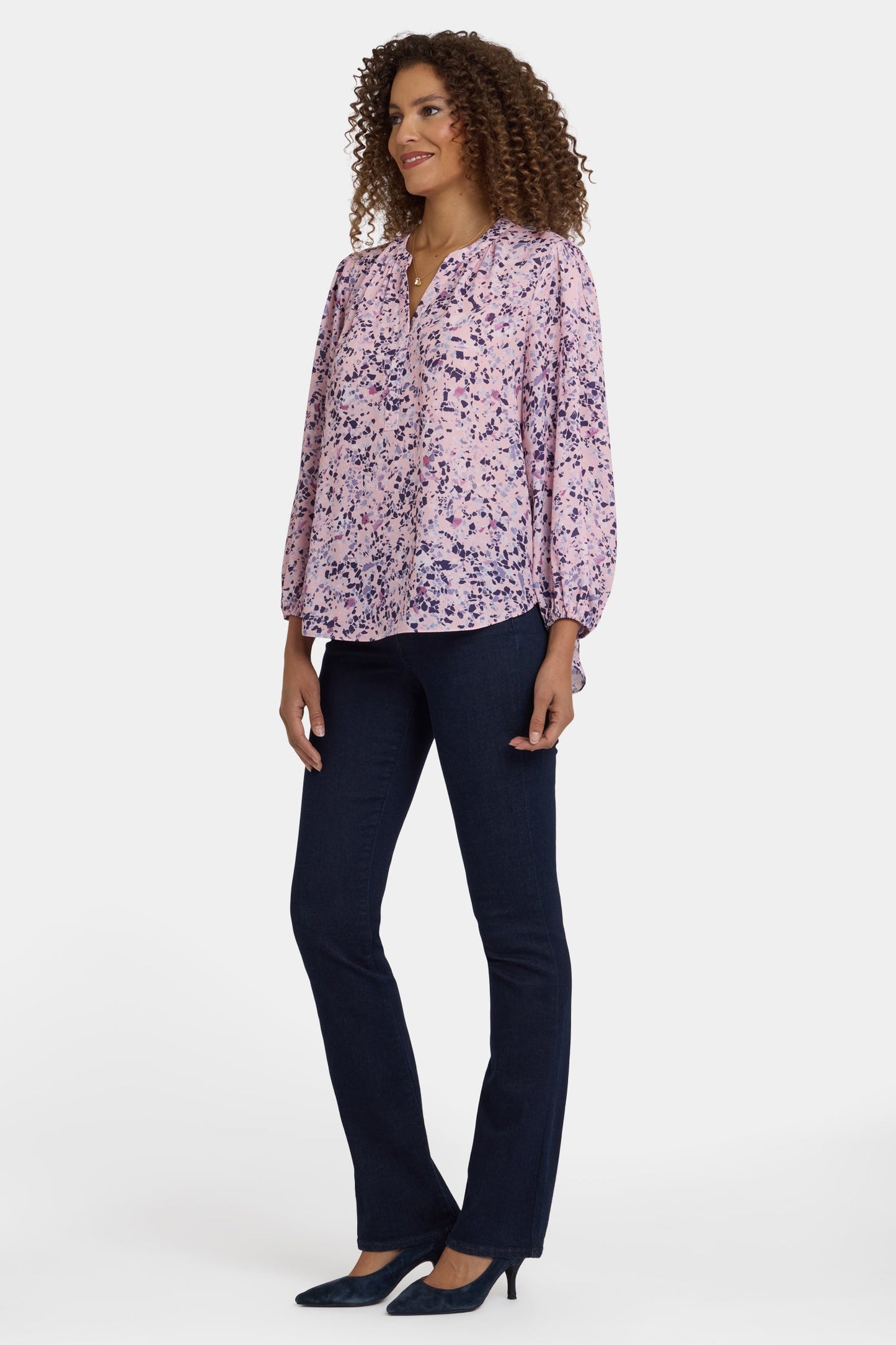 Puff Sleeved Popover Top - Parc Monceau