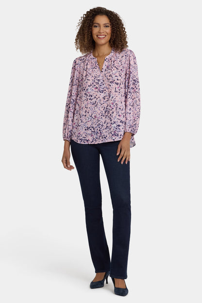 Puff Sleeved Popover Top - Parc Monceau
