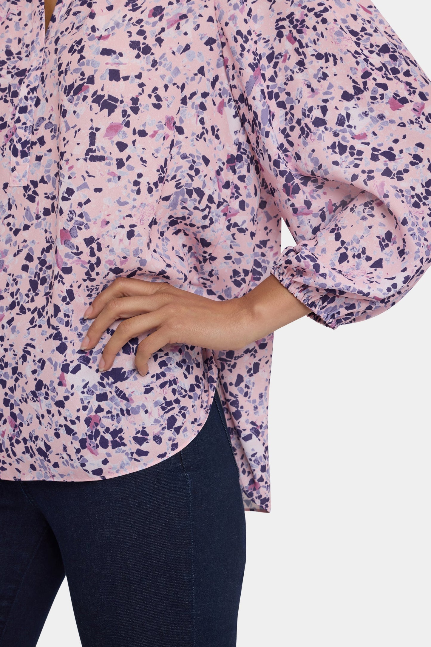 Puff Sleeved Popover Top - Parc Monceau