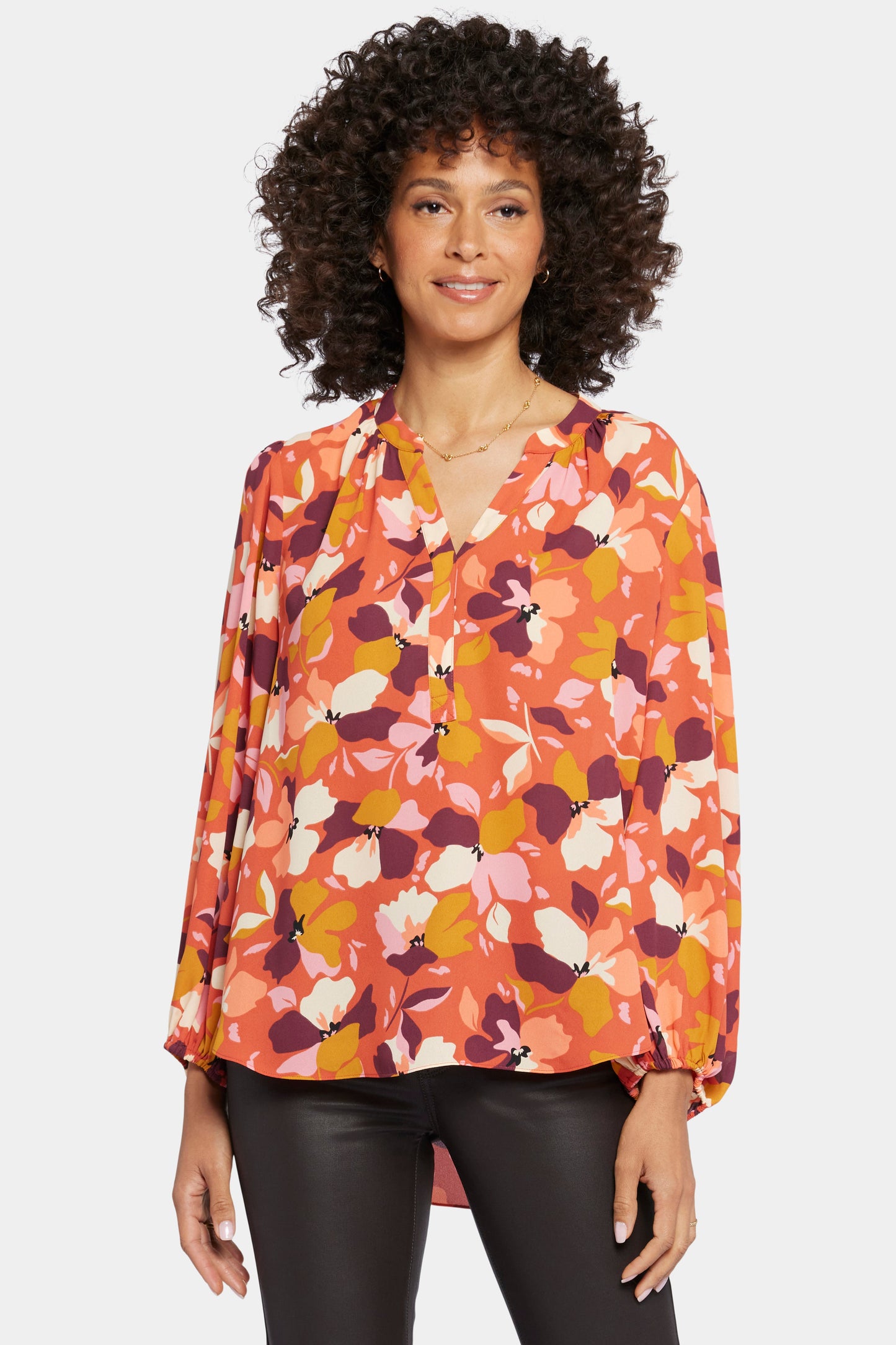 Puff Sleeve Popover Top - Gingervale