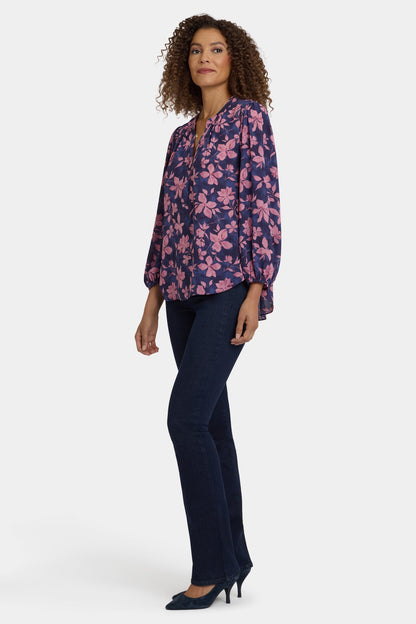 Puff Sleeved Popover Top - Felicita