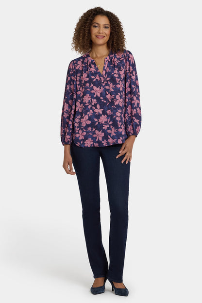 Puff Sleeved Popover Top - Felicita