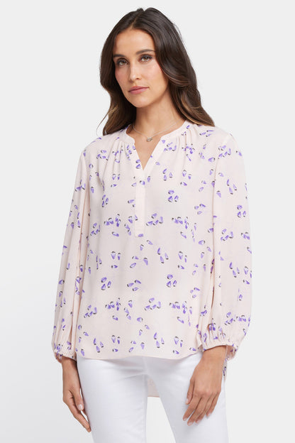 Puff Sleeved Popover Top - Serra de Mar