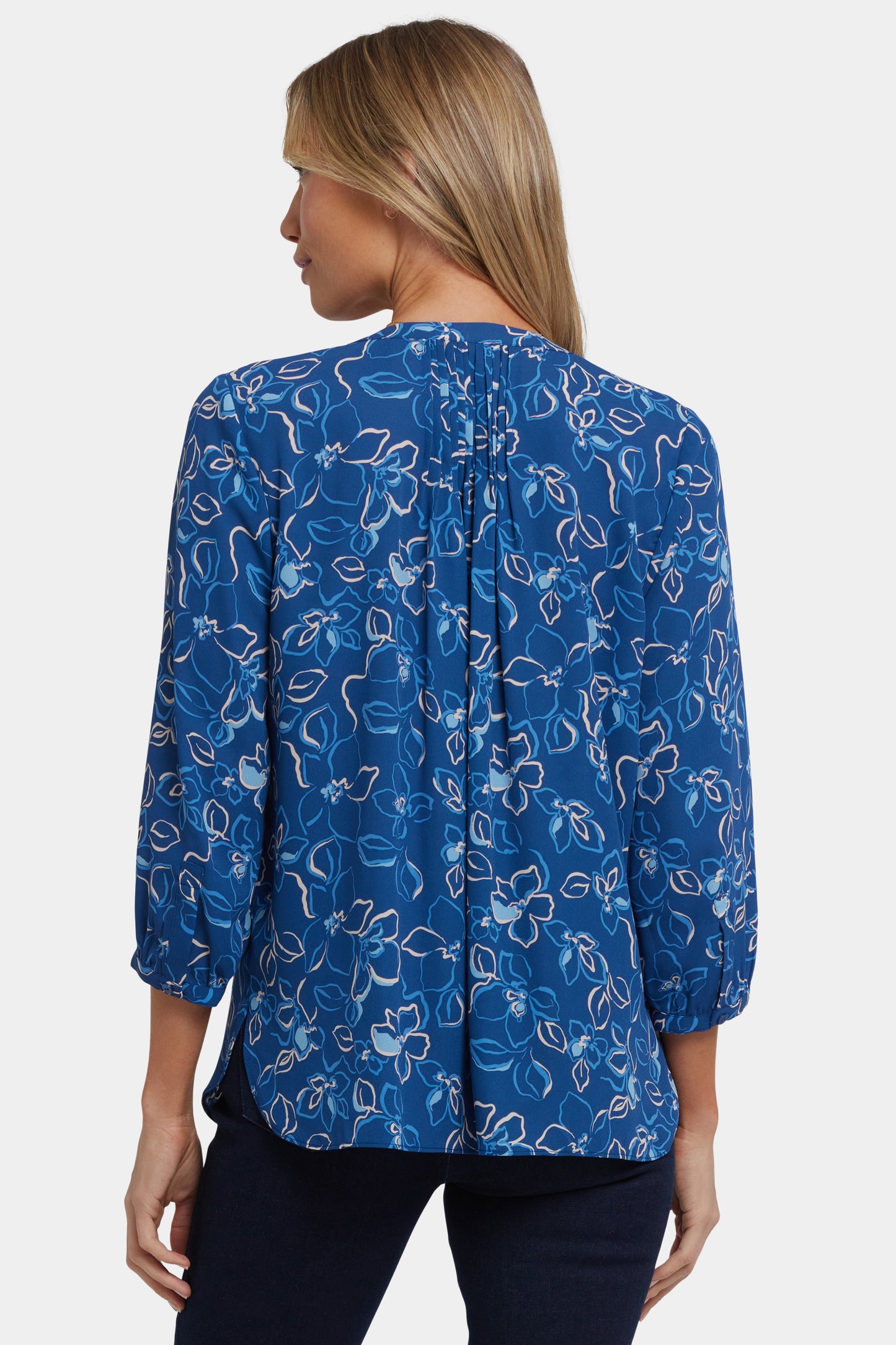 Pintuck Blouse - Fleur d'Yvette