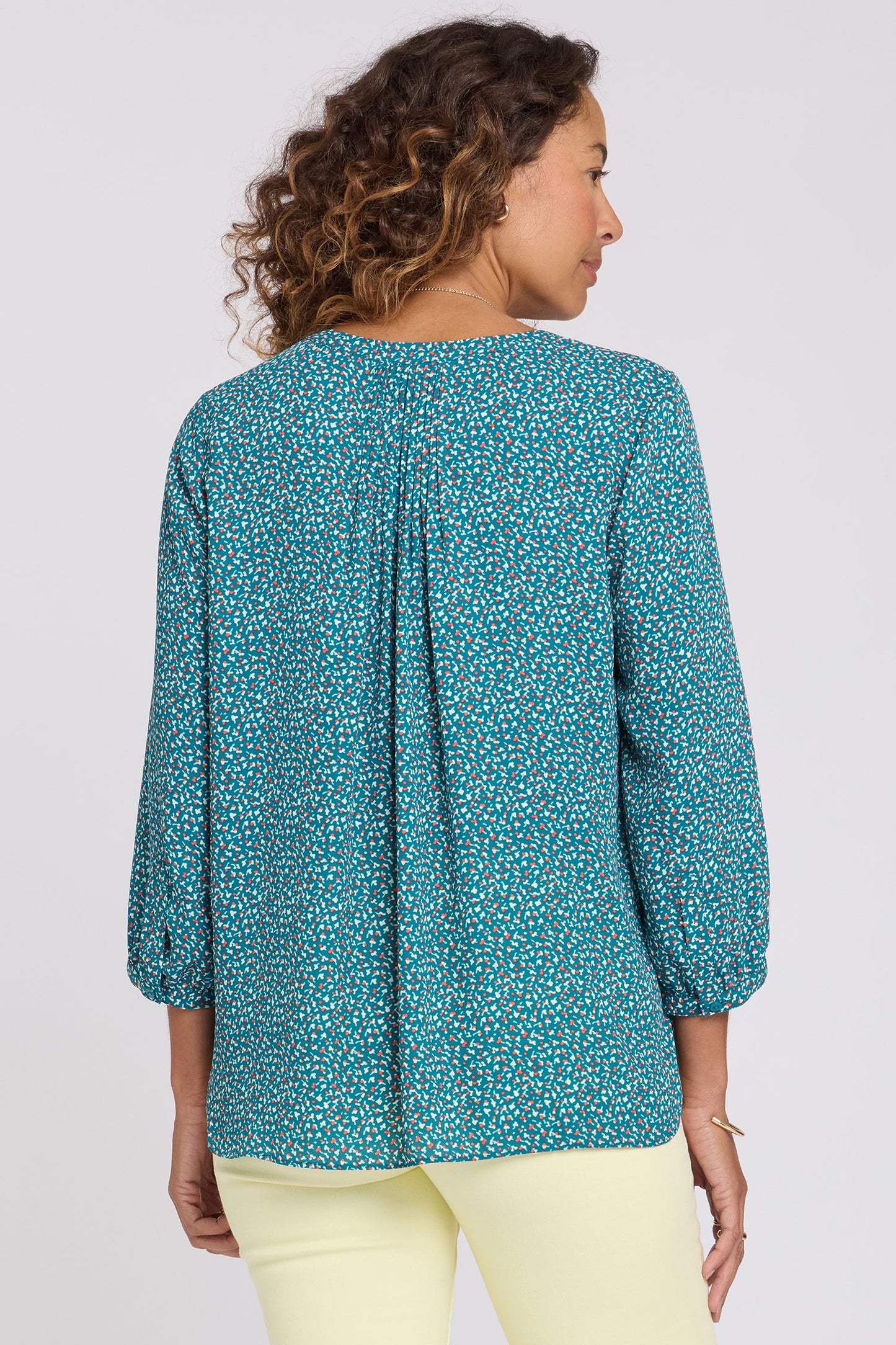 Pintuck Blouse - Darcy Ditsy