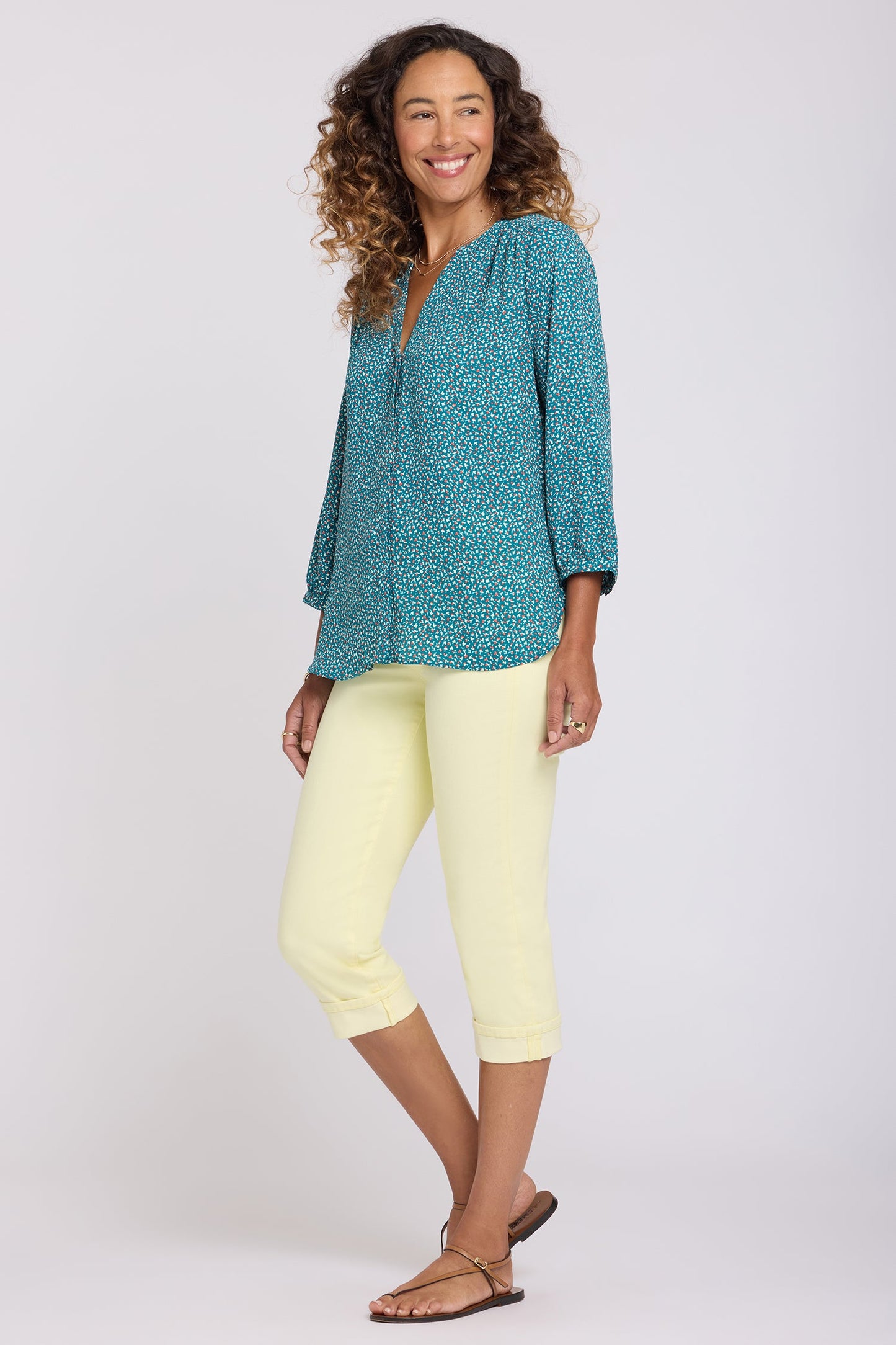 Pintuck Blouse - Darcy Ditsy