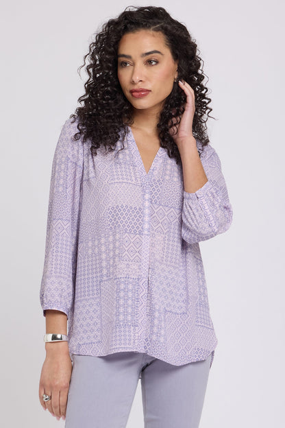 Pintuck Blouse - Pandora Patchwork