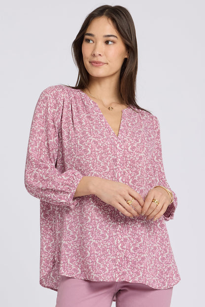 Pintuck Blouse - Destiny Ditsy