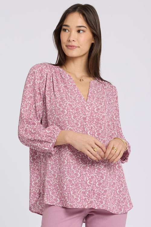 Pintuck Blouse - Destiny Ditsy
