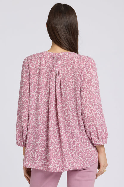 Pintuck Blouse - Destiny Ditsy