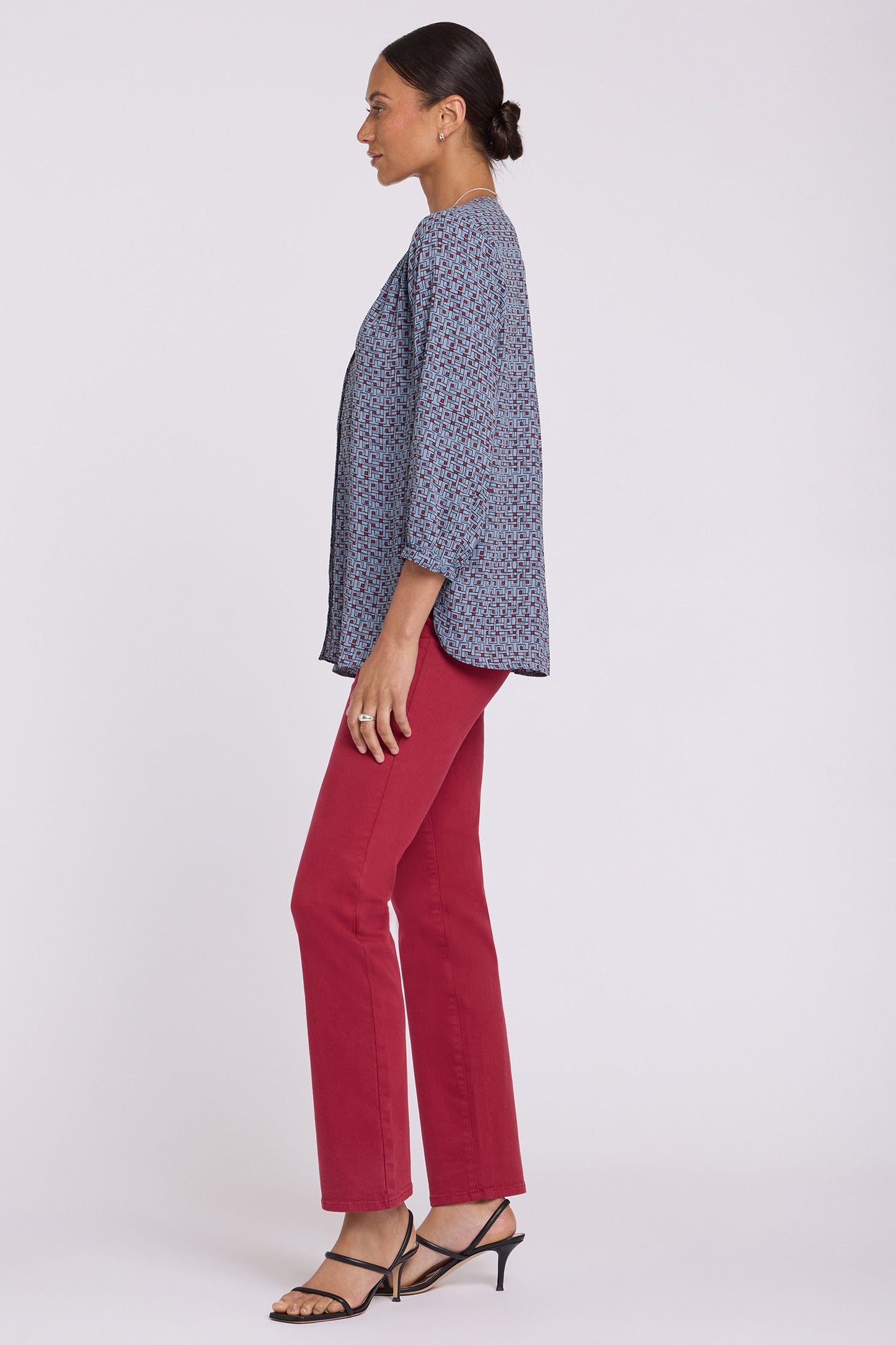 Pintuck Blouse - Gillian Geo