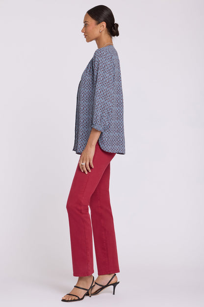 Pintuck Blouse - Gillian Geo