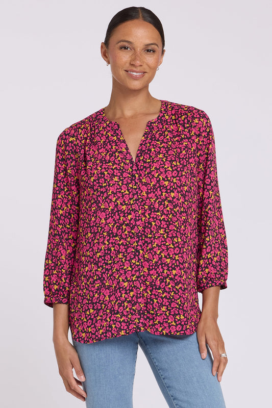 Pintuck Blouse - Evangeline