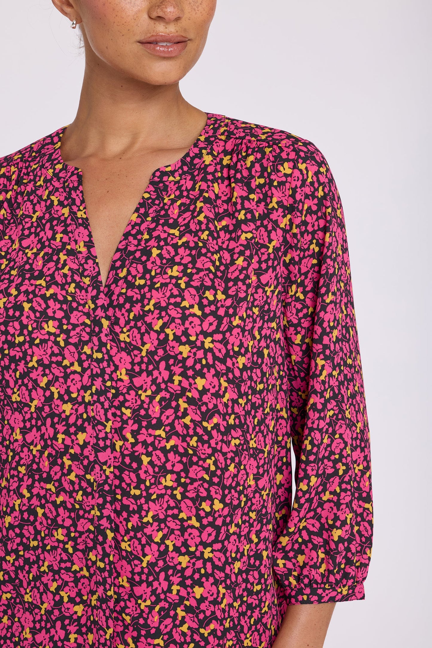 Pintuck Blouse - Evangeline