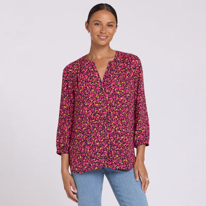 Pintuck Blouse - Evangeline