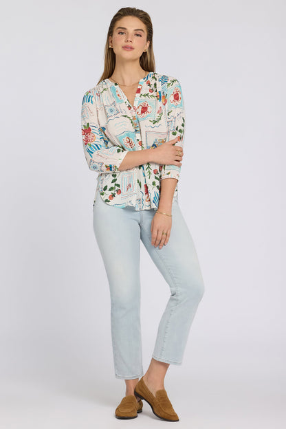 Pintuck Blouse - Dreamscape