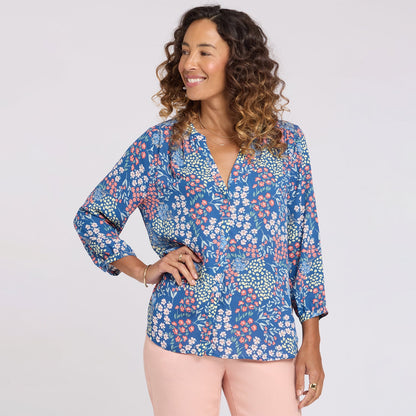 Pintuck Blouse - Walking on Sunshine