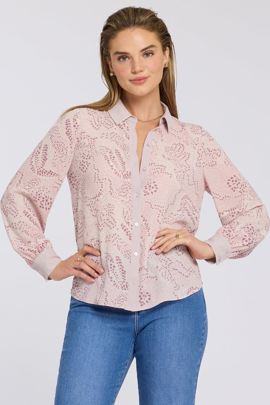 Taylor Blouse - Rock Flower Combo