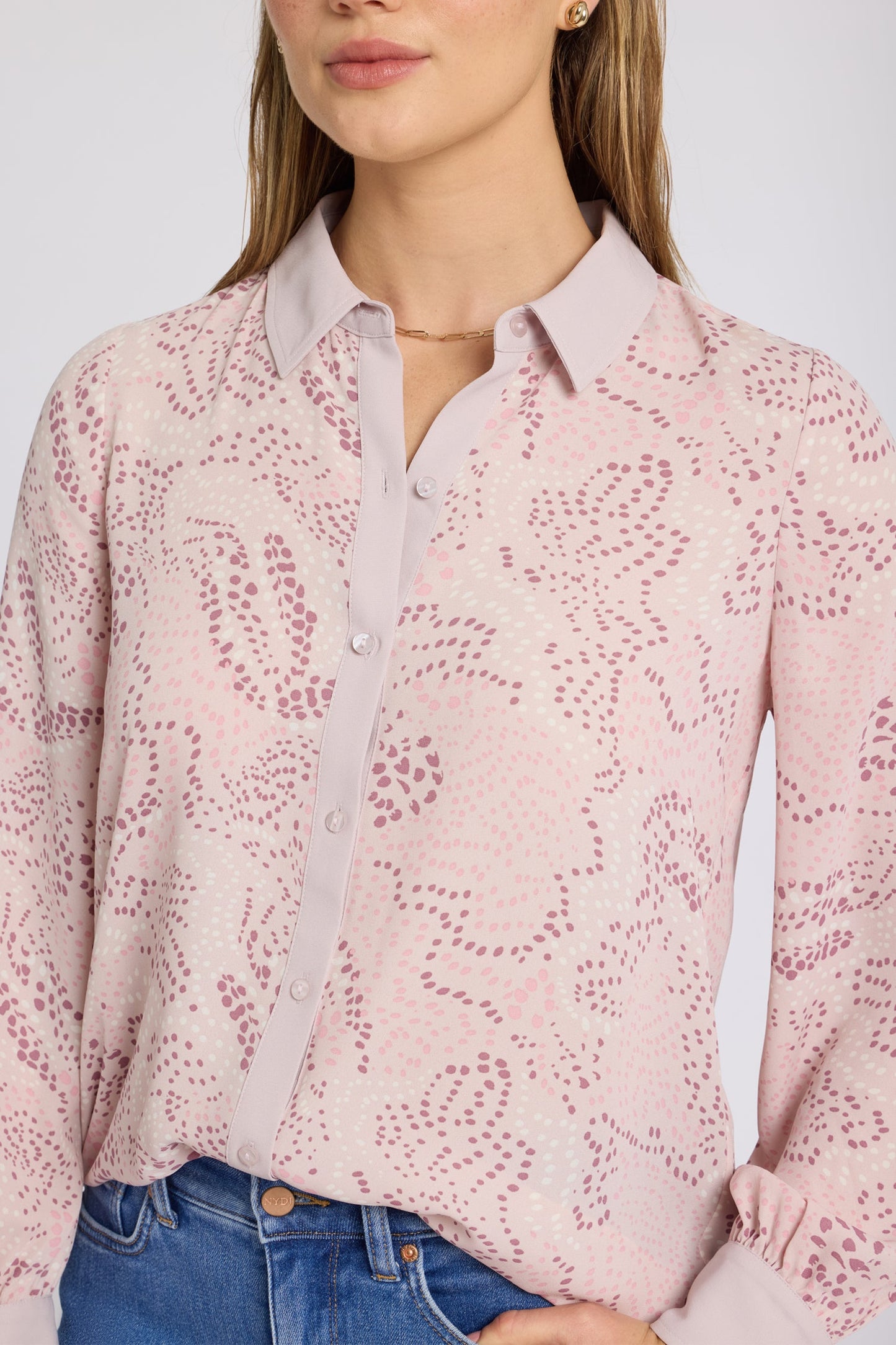 Taylor Blouse - Rock Flower Combo