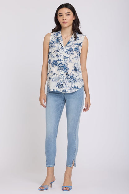 Gabrielle Sleeveless Blouse - Le Parc de Treville