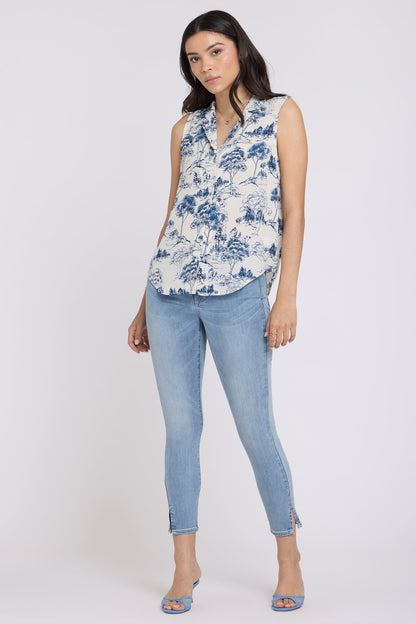 Gabrielle Sleeveless Blouse - Le Parc de Treville