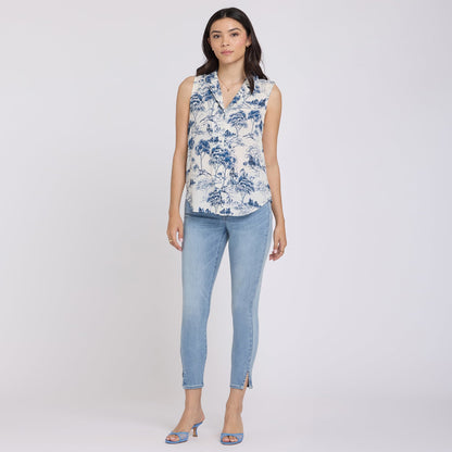 Gabrielle Sleeveless Blouse - Le Parc de Treville