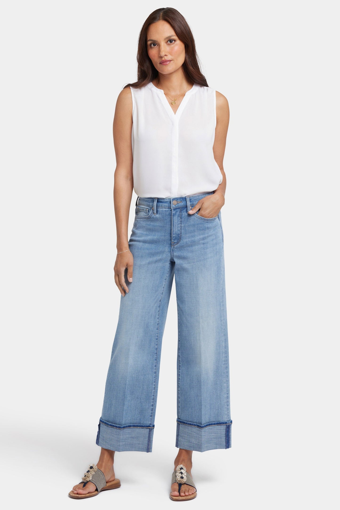 Teresa Wide Leg Jeans  - Madison River