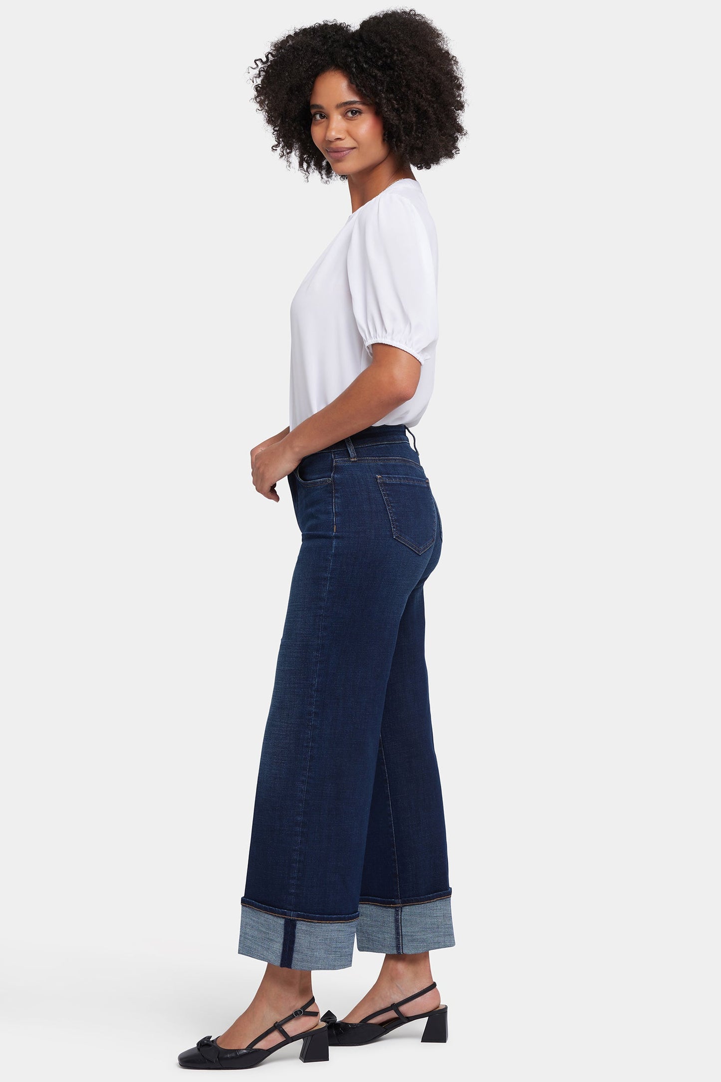 Teresa Wide Leg Jeans  - Night Skies