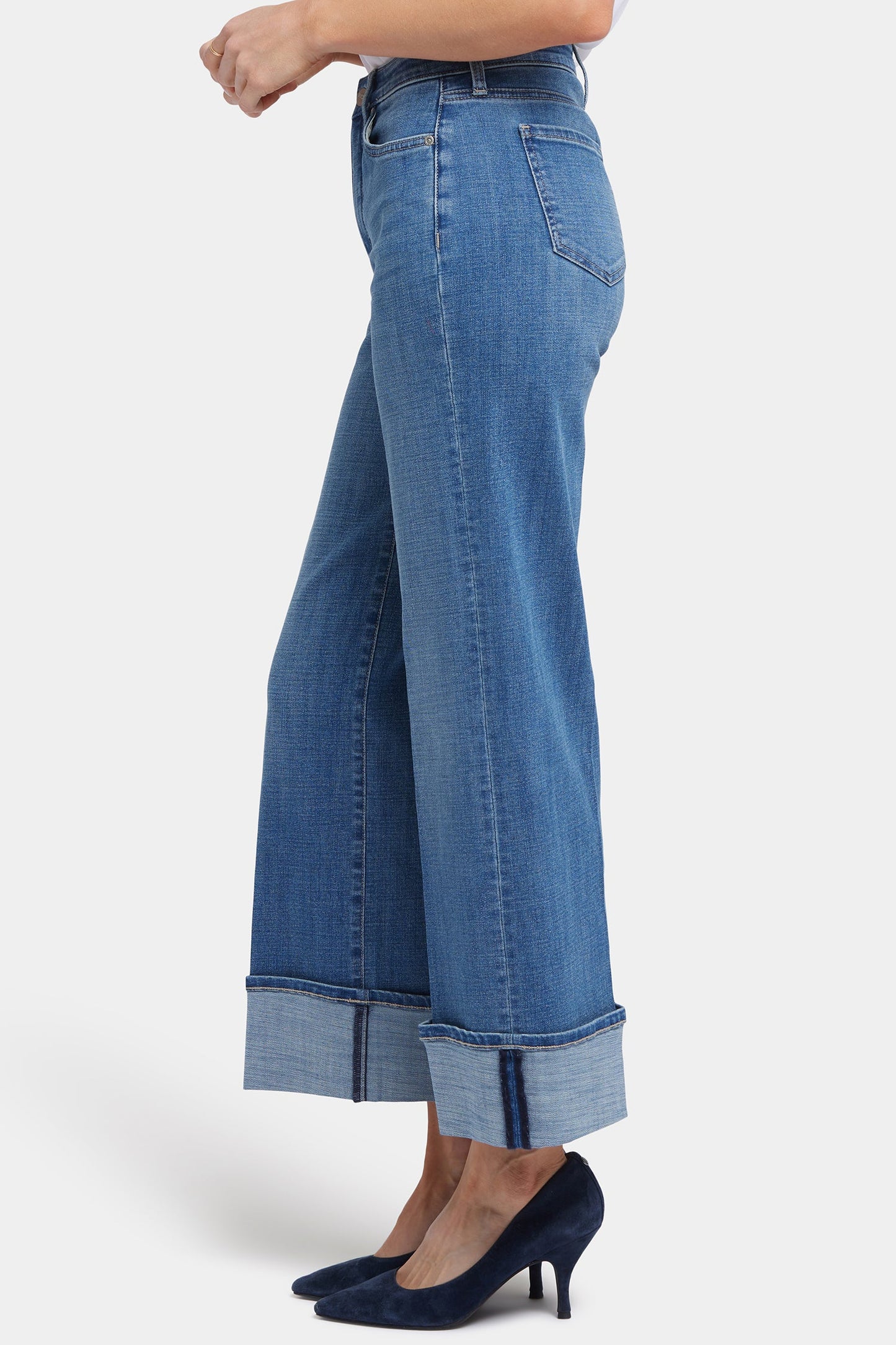 Teresa Wide Leg Jeans  - Stillwater Lake