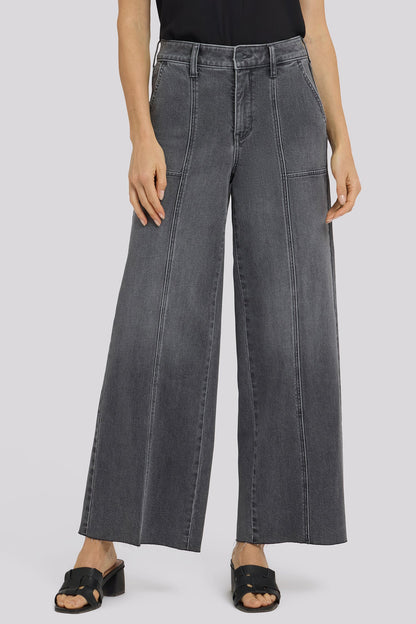 Simone Wide Leg Jeans - Dusty Ash