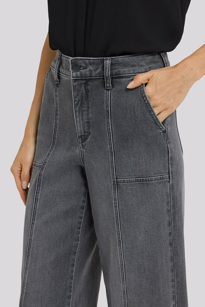 Simone Wide Leg Jeans - Dusty Ash