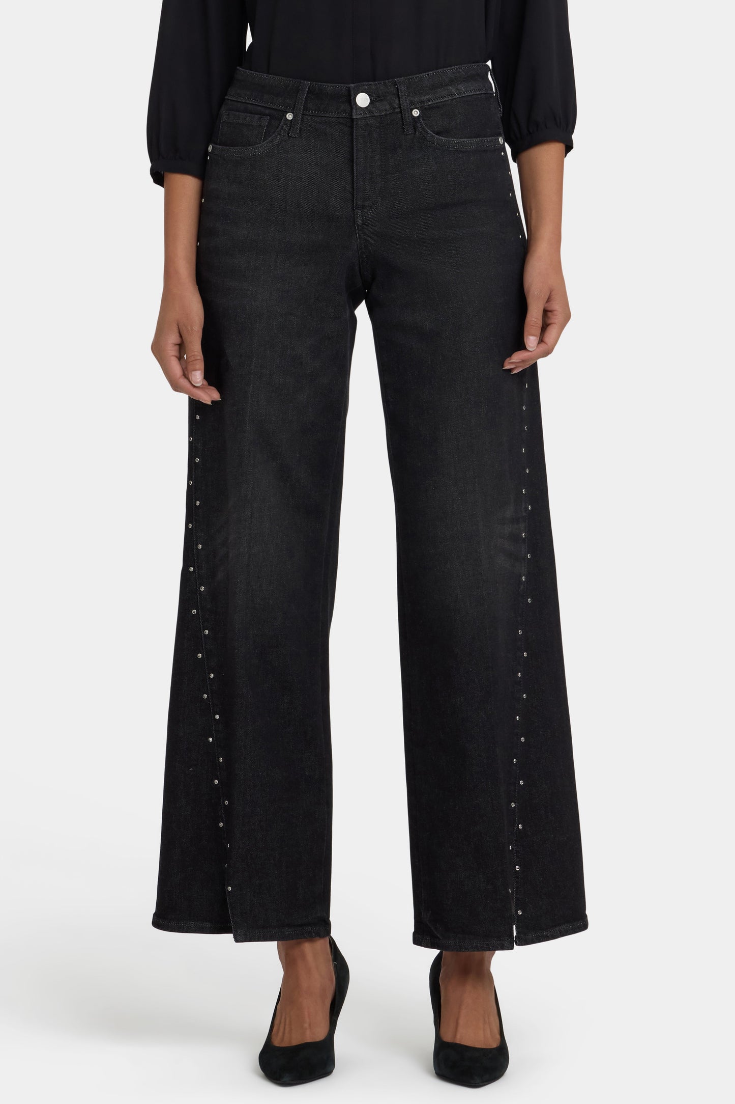 Teresa Wide Leg Jeans - French Nightfall