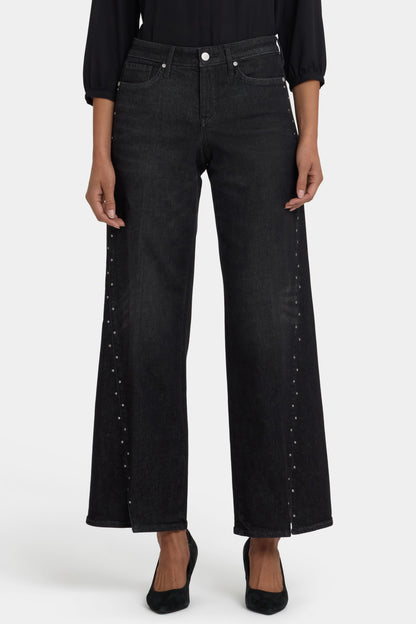Teresa Wide Leg Jeans - French Nightfall