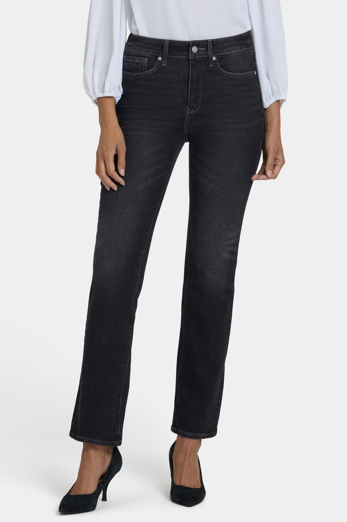 Marilyn Straight Jeans - Paris Lights