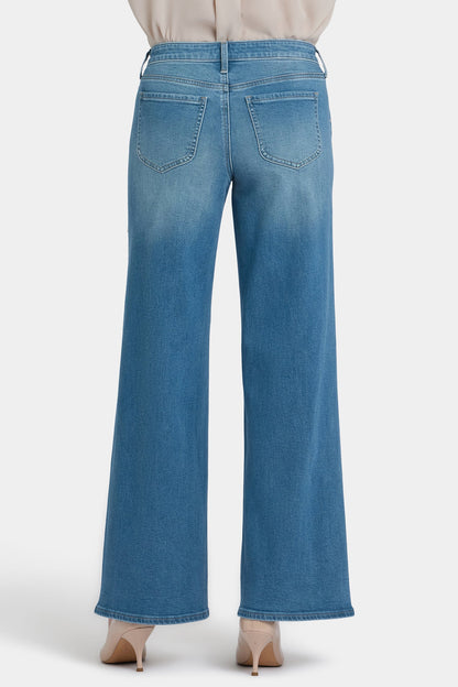 Teresa Wide Leg Jeans - Avenue Blue