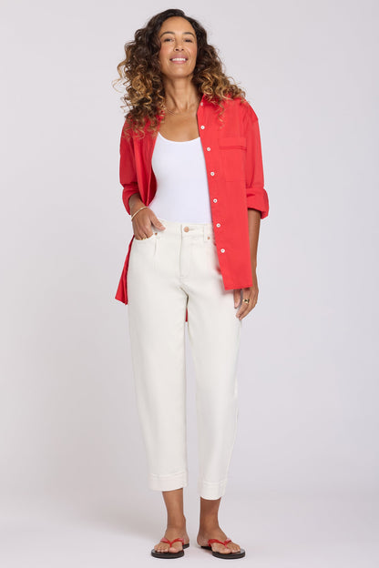Carrot Ankle Jeans - Vintage White