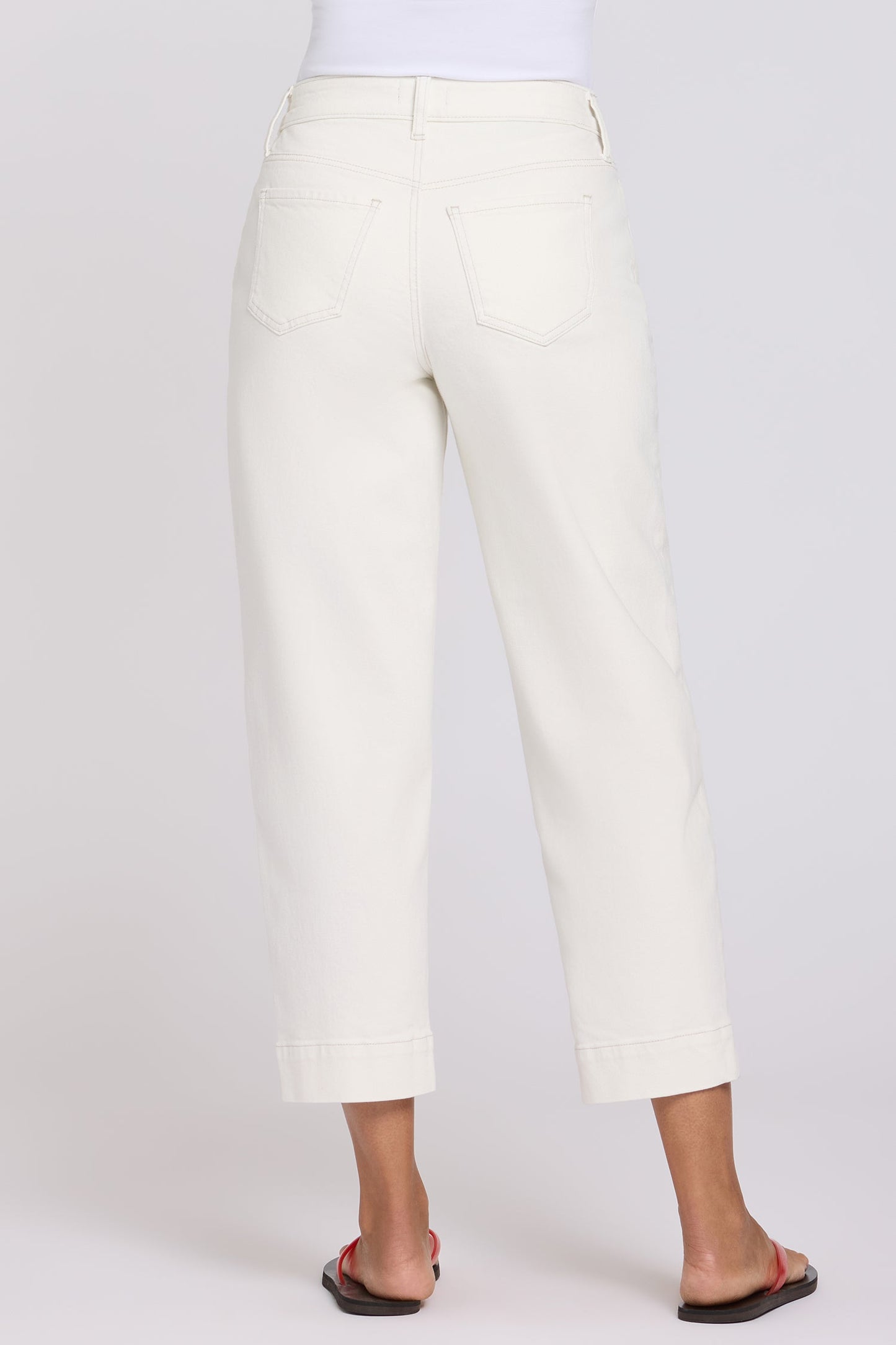 Carrot Ankle Jeans - Vintage White