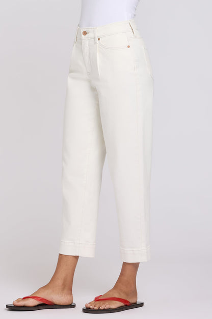 Carrot Ankle Jeans - Vintage White