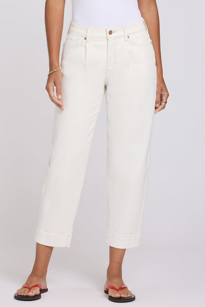 Carrot Ankle Jeans - Vintage White