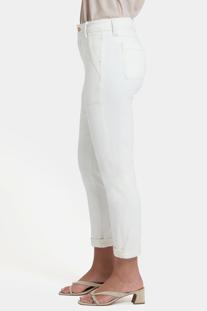 Margot Girlfriend Jeans - Vintage White